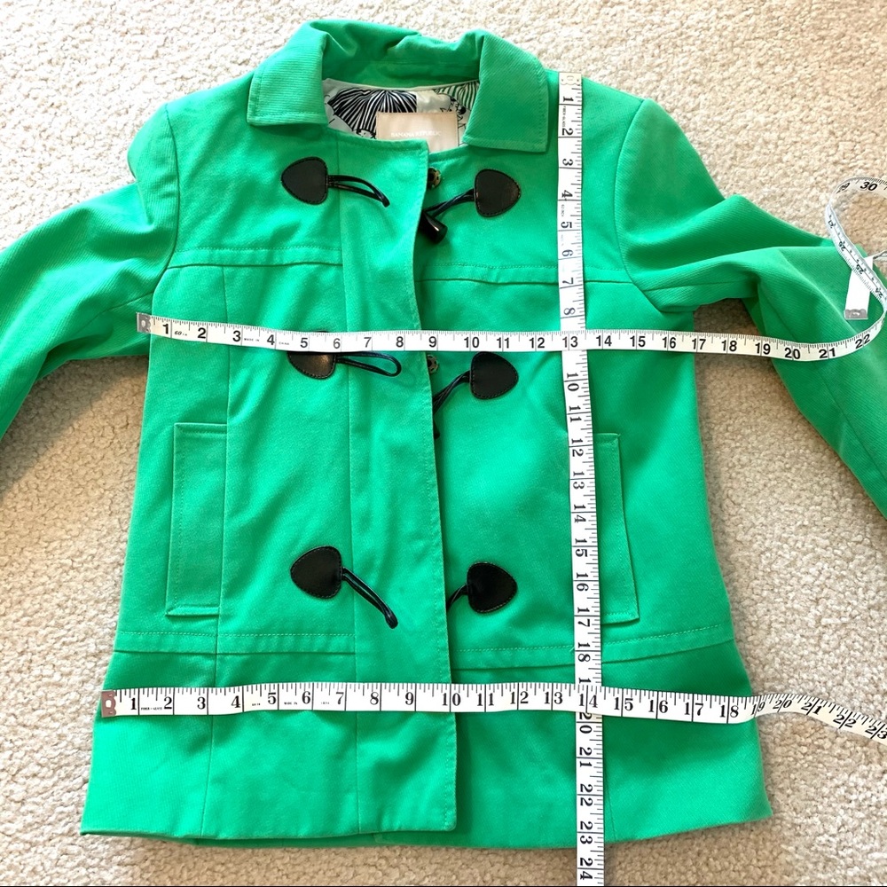 BANANA REPUBLIC Umbrella Lined Peacoat—SZ. XS - Picture 9 of 16